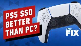 PS5 SSD Upgrade Beats High End PCs, Says Epic Games CEO - IGN Daily Fix