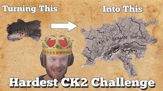 HARDEST CK2 CHALLENGE EVER! - Crusader Kings 2 with TommyKay