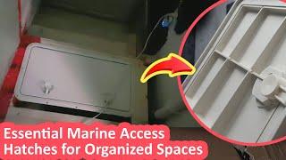 Five Oceans Marine & RV Access Hatch & Portlights for Boats & RVs, Marine Hatch, Boat Hatch Lid