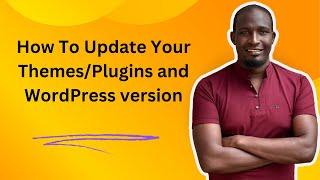 How To Update Your Themes Plugins and WordPress Version