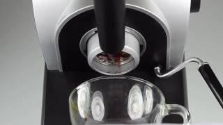 Non Pressurised or Bottomless Portafilter In the Tecnora Espresso Maker