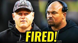 THE RAIDERS JUST FIRED 3 COACHES!!!