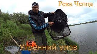 Река Чепца. Рыбалка на фидер вечер и утро.