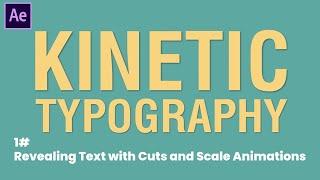 Revealing Text with Cuts and Scale Animations in After Effects Cc