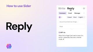 3-2 Write: Content Reply - Sider