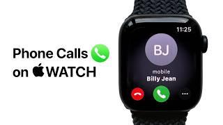 Phone Calls on Apple Watch