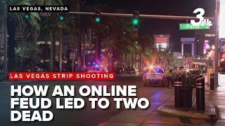 Las Vegas Strip shooting linked to YouTube feud leaves two dead
