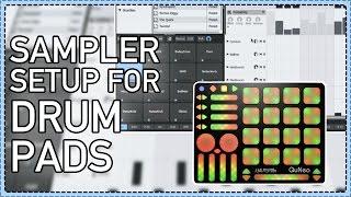 2 Ways to Layout Drum Samples for Pads || Sampler setup for drum pads