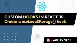 Creating a Custom React Hook for Local Storage: Persisting State Effortlessly