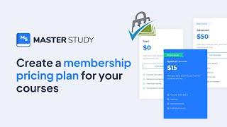 How to create a membership pricing plan in MasterStudy LMS WordPress Plugin | StylemixThemes