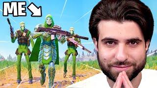 I Pretended to be BOSSES in Fortnite Season 4!