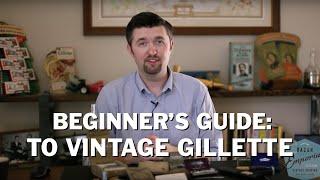 Beginner's Guide to Vintage Gillette Military Safety Razor Wet Shave Sets