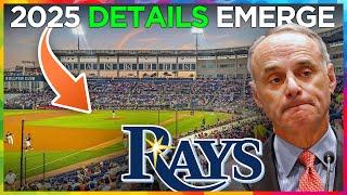 Rays REVEAL 2025 Stadium details, while MLB visits Florida politicians