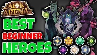 BEST BEGINNER HEROES + Basic Wishlist // AFK ARENA Beginners Guide