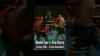 43 second Knockout | David Tua Vs Eric Curry #boxing #knockouts