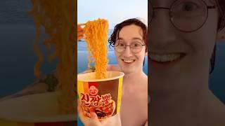 Day 40 of ONLY Eating Food From a Korean Convenience Store!