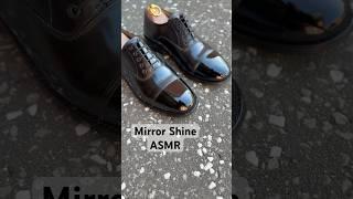 Mirror shine… ASMR style 🫡🫡🫡