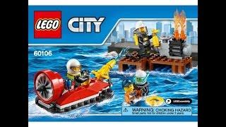 LEGO® City Fire 60106 Пожарная охрана. Инструкция по сборке