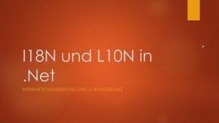 Internationalization (I18N) und Localization (L10N) in .Net / C#