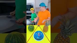 Sonic cake vs lemonade ice cream challenge! #funny by Ethan Funny Family