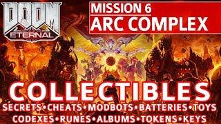 Doom Eternal - Arc Complex All Collectible Locations (Secrets, Collectibles, Cheats, Upgrades)