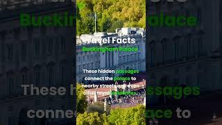 Buckingham Palace's Secret Tunnels! #shorts #travel #facts #buckinghampalace #london#tourism