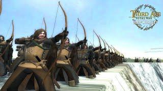 OLD ANORIEN, BASE OF THE WHITE MOUNTAINS (Siege Battle) - Third Age: Total War (Reforged)