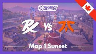 Masters Toronto Playoffs Grand Finals | PRX vs FNC | Map 1 Sunset