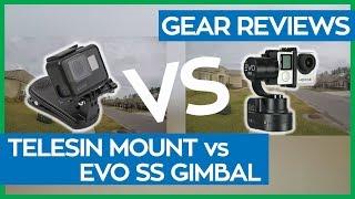 Testing the Telesin Backpack Mount and EVO SS Gimbal with Stuntman Pack Mount