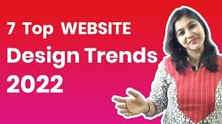 Top 7 Web design Trends in 2022 | Beautiful website design 