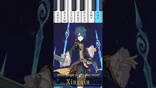 Xingqiu vs Childe | Who has the BEST jingle? #genshinimpact #xingqiu #childe #tartaglia