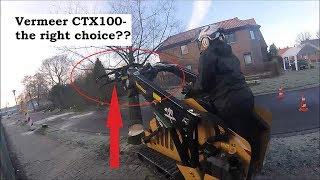 Vermeer CTX 100 - eine gute Wahl? - a good choice? | Baumpflege Mertens