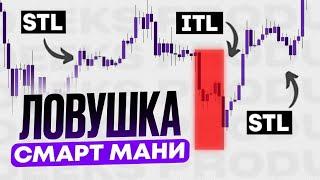 ЭТА ЛОВУШКА SMART MONEY - Не даёт тебе ТОРГОВАТЬ в ПЛЮС!