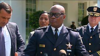 Chicago Police Supt. David Brown attends Pres. Biden's crime summit | ABC7 Chicago