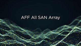 NetApp AFF All SAN Array