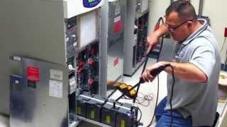 Preventative Maintenance Inspection on UPS batteries for data center