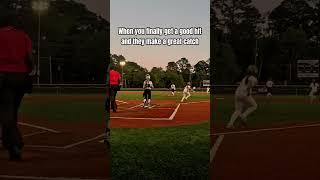 That Was Rude! #softball #highlights #sports #shorts #9u