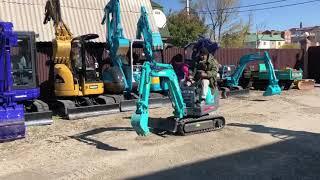 Японский мини экскаватор Kobelco SK007