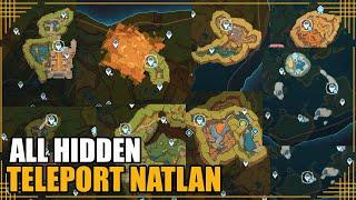 All Hidden Teleport Natlan 5.0【Genshin Impact】