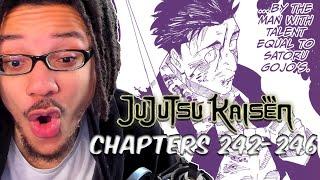 Jujutsu Kaisen Manga Reading: HIGURUMA RIVALS GOJO?! "Sukuna vs EVERYONE" - Chapters 242-246