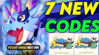 JANUARY UPDATE ️ POCKET ARENA GIFT CODES 2025 | POCKET ARENA REDEEM CODES 2025