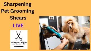 Sharpening Pet Grooming Shears  Live @Sharpen Right Services LLC - Mike White  is live!