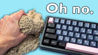 I Put Kinetic Sand in my KEYBOARD. (So You Don't Have To...)