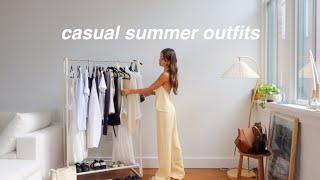 CASUAL SUMMER OUTFITS  | 15 easy and simple summer outfit ideas