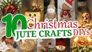 10 Cheap DIY Jute Christmas Decorations You Can Make at Home 2024