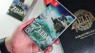 Unboxing Zelda Tears Of The Kingdom Collectors Edition | Is it worth it??