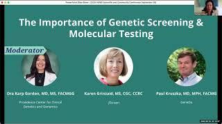 The Importance of Genetic Screening & Molecular Testing