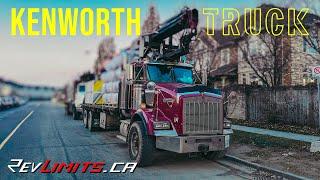 KENWORTH | T800 | 2007 | BOOM TRUCK  PoV Test Drive #04 | 4K | REVLIMITS.CA