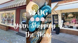 Weekend Yarn Shopping at the Shore - A Vlog?