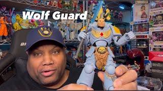 Wolf Guard Space Wolves Warhammer 40,000 McFarlane Toys Unboxing & Review